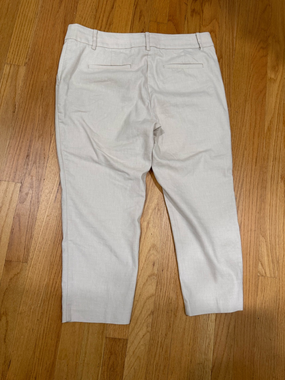 LOFT Women's Light Beige Chinos - Slim Straight - Picture 5 of 8